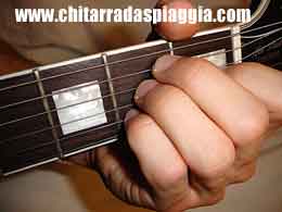 Accordo Mi6 chitarra