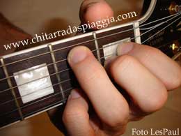 Accordo Si6 chitarra