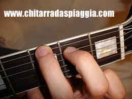 Accordo Sol6 chitarra