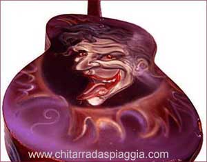 Chitarra dipinta